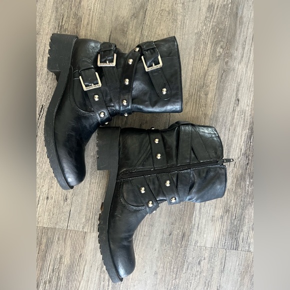 Guess leather boots! Size 9. - Picture 3 of 4